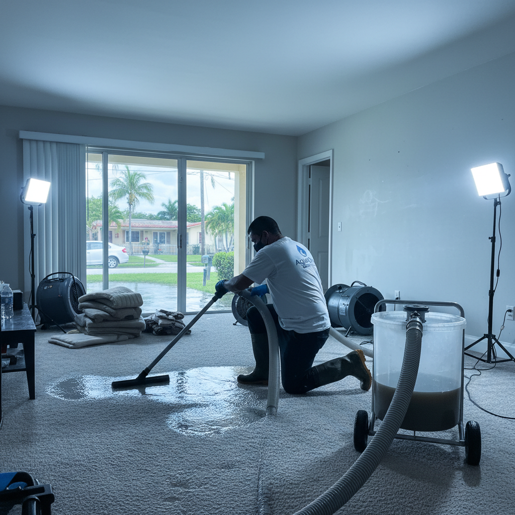 Emergency Water Extraction in Hialeah