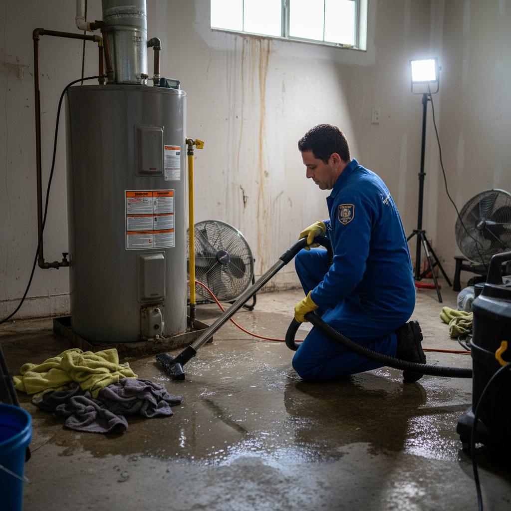 Water Heater Leak Cleanup in Hialeah